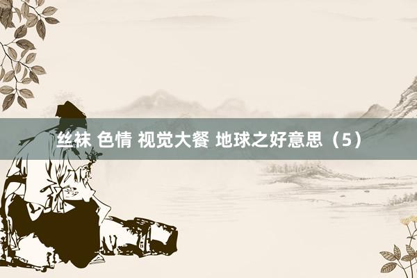 丝袜 色情 视觉大餐 地球之好意思（5）